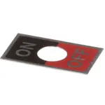 Star 2M-12-07-0038 Label, On/Off