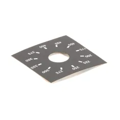 Lang 2M-60301-29 Label, Select Switch Dial, 450O