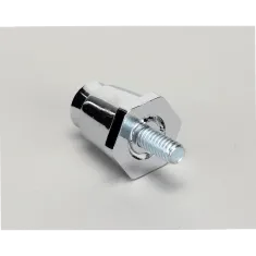 Star 2R-200709 Leg, 1", Plastic Chrome, 1/4"-20