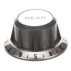 Wells 2R-30584 Knob, Rear, HP91, High-Low, Gray