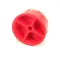 Lang 2R-70700-09 Knob, Blank, Red, Universal