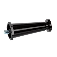 Star 2R-Y5092 Leg, Black Plastic, 4", Adjustable