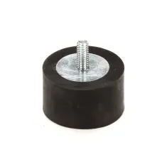 Star 2R-Z18201 Rubber Foot, 1.69 x 1" with 1/4-20 Stud, Single