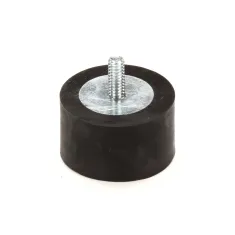 Star 2R-Z18201 Rubber Foot, 1.69 x 1" with 1/4-20 Stud, Single
