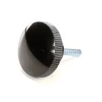 Wells 2R-Z18589 Knob, Knurled, 1/4-20 x 1-1/4" Stud, WB2WHNTB