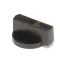 Star 2R-Z4819 Knob, Black with Gold Line
