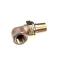 Crown Steam 3-U4BE Union Elbow, Brass, 1/2'