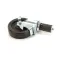 Jade 3000011403 Caster with Brake, Swivel Stem, 5" Poly