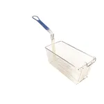 300510 Tri-Star - High-Quality Fry Basket with Teal Handle