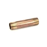 Atlas Metal 3006-2 Pipe Nipple, 3/4" x 4", Brass