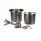 Fisher 3041 Faucet, Dipperwell Sink