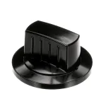 Garland 3043101 Knob, Black Plastic, Oven Valve