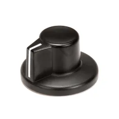Gemini 30700789 Knob, Black with White Stripe