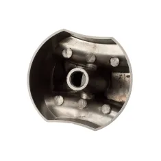 Royal Range 3095 NICKEL PLATE KNOB W/BLACK LETTERS