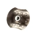 Royal Range 3096 Knob, Nickel Plated, Flat Side