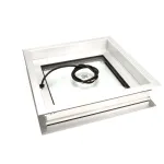 Master-Bilt 31-01168 Peep Window, Glass/Frame, 4"WI, 14" x 14" x 3/16" Heated