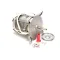 Rational 3100.1071 FAN MOTOR L9 4POL WITH MOTOR SHAFT GASKET