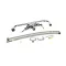 Fisher 3113 Faucet, Single Deck, Dual Control Valve, Lever Handles, 12" Swing Spout