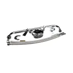 Fisher 3114 Single Deck Dual Control Faucet with 14' Swing Spout, 3114