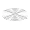 Middleby 31497 Fan Guard, Finger Cooling Fan, 360WB