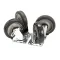 Tri-Star Manufacturing 315410 Caster, 4", Swivel, 2 Non Brake, 2 With Brake, Plate, Set of 4