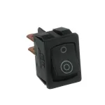 Frigidaire 316083100 Switch, Rocker, SPST, Dual Element, Black, Left Hand