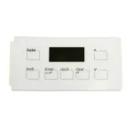 Frigidaire 316220722 Overlay for Control Board, Range