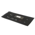 Frigidaire 316220729 Overlay, Control Board, Biack