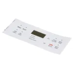 Frigidaire 316419144 Overlay, Control/Timer, ES300, White, Range