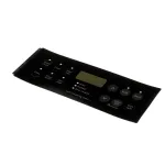 Frigidaire 316419303 Overlay, Control/Timer, ES340, Black, Range