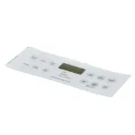 Frigidaire 316419304 Overlay, Control/Timer, ES340, White, Range