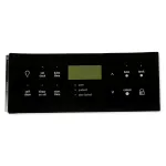 Frigidaire 316419339 Overlay, Control/Timer, ES330, Black, Range
