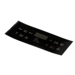 Frigidaire 316419378 Overlay, Control/Timer, ES334ISB, Black, Range