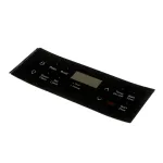 Frigidaire 316419387 Overlay, Control/Timer, ES332, Black, Range