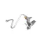 Frigidaire 316536608 Ignitor/Orifice Assembly, Top Burner, Right Front, 12K