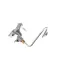Frigidaire 316536621 Ignitor/Orifice Assembly, Top Burner, Right Front, 16K