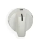 Frigidaire 316543906 Knob, Burner Control, White, Off/Lite/Hi-Lo