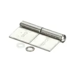 Delfield 3234067 Hinge, Flag, 1-3/32" Wide x 2-1/16" Long, Stainless Steel