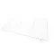 Master-Bilt 33-01756 Wire Shelf, Bottom, 28" x 22.75", Coated, White