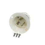 Eagle-Metal Masters 331149 Flanged Inlet, 125 Volt, 20 Amp