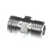 Schaerer 3370068209 Screw Fitting, Double Nipple, M12-M12, BS, Nickel Plated