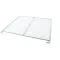 Traulsen 340-60179-02 Wire Shelf, 2 Section With Duct Epox