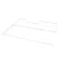 Kairak 3401110 SHELF, 23-1/2 X 18-1/2 W/CUT-O