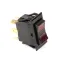 Tri-Star Manufacturing 340288 Switch, Rocker, On/Off/On, DPDT, Lighted Red, TSCV