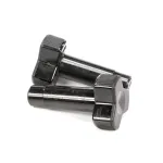 Spaceman USA 3.4.05.02.009.P2 Thumb Screw, Black Plastic, Short, 3.4 Quart, Pack of 2