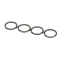 Spaceman USA 3.4.08.01.037.P4 O-Ring, Air Pump, Injection, Bottom, 17 x 2.5, Pack of 4