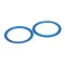 Spaceman USA 3.4.08.02.007.P2 Door Gasket, Blue, 100MM, 1.3-1.8 Quart, Pack of 2