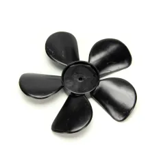 Delfield 3517356 Condenser Fan Blade, Black, 5.56", CW, 5 Blade