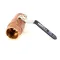 Delfield 3547609 Ball Valve, 1 1/2" Solder x 1 1/2" Solder, Brass