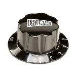 Grindmaster Cecilware 355-00070 Knob, Thermostat, Black, 1-10